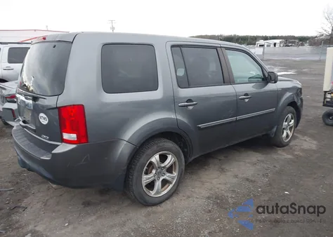 2012 Honda Pilot Ex-L from USA, damaged, VIN 5FNYF4H5XCB002269